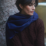 Bufanda Laura Alpaca Azulina Talla Única