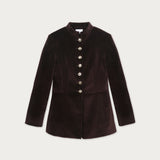 Blazer Ramon Terciopelo Café