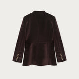 Blazer Ramon Terciopelo Café