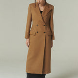 Abrigo Sastrero Alpaca Camel