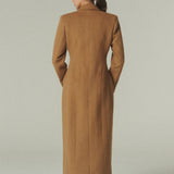 Abrigo Sastrero Alpaca Camel