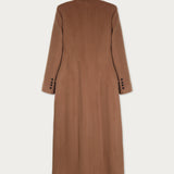 Abrigo Sastrero Alpaca Camel