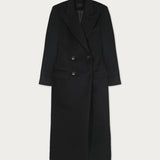 Abrigo Sastrero Alpaca Negra