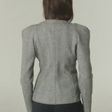 Blazer Margaux Tweed Gris