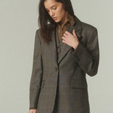 Blazer Oversize Lana Cuadros Café