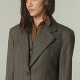 Blazer Oversize Lana Cuadros Café