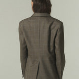 Blazer Oversize Lana Cuadros Café
