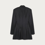 Blazer Bar Lana Negra