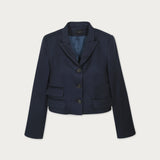Blazer Lyon Lino Azul