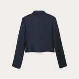 Blazer Lyon Lino Azul
