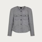 Blazer Margaux Tweed Gris