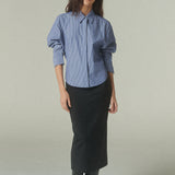 Blusa Agustina Popelina Rayada