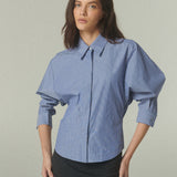 Blusa Agustina Popelina Rayada