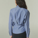 Blusa Agustina Popelina Rayada