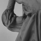 Blusa Manuela Gasa Café