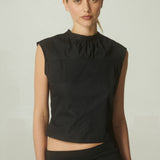 Blusa Noa Popelina Negra