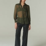 Blusa Noel Gasa Verde