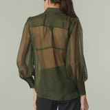 Blusa Noel Gasa Verde