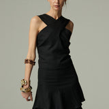 Blusa York Lino Negro