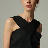 Blusa York Lino Negro