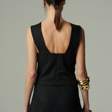 Blusa York Lino Negro