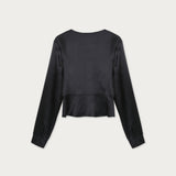 Blusa Colette Seda Negra