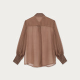 Blusa Noel Gasa Tostada