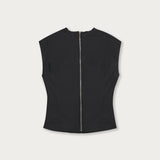 Blusa Noa Popelina Negra