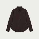 Camisa Lalalou Popelina Café