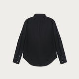 Camisa Lalalou Popelina Negra
