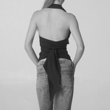 Blusa Ibiza Lino Azul