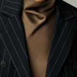 Blazer Nápoles Lino Negro Rayado