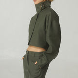 Bomber Alba Lino Verde