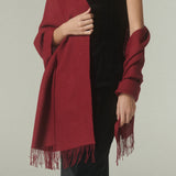 Bufanda Jane Wine 100% Baby Alpaca