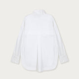 Camisa Amarra Popelina Blanca