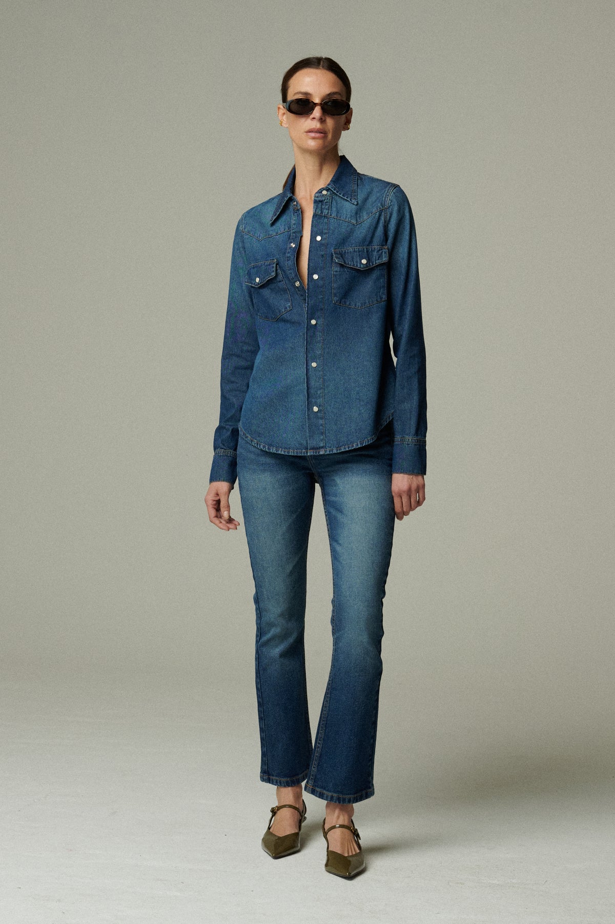 Camisa Jeans Lisboa Azul