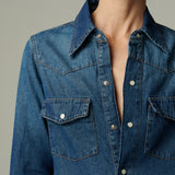 Camisa Jeans Lisboa Azul