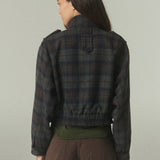 Chaqueta Bomber Escocés