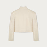 Chaqueta Niza Lino Mantequilla