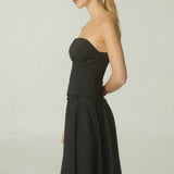 Corset Neo Popelina Negra