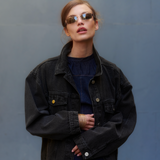 Chaqueta Rodas Jeans Negra