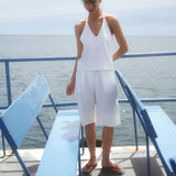 Musculosa Pía Algodón Blanco