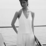 Musculosa Pía Algodón Blanco