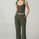 Top Susan Lino Verde