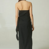 Vestido Mallorca Lino Negro