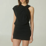 Vestido Ana Algodón Negro