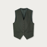 Gilet Lino Verde