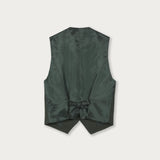 Gilet Lino Verde