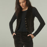 Gilet Terciopelo Chocolate