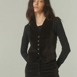 Gilet Terciopelo Chocolate